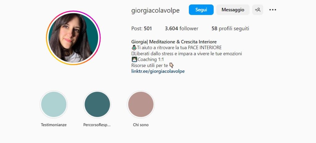 giorgia colavolpe instagram